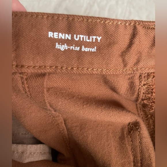 AG Renn Utility Clay Stone Straight Leg Brown Pants 27 R - Picture 2 of 8